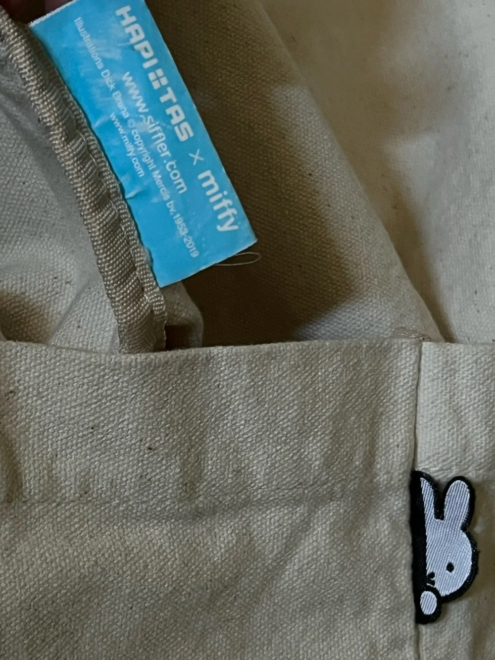 Miffy Canvas Tote